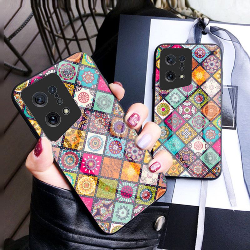 Tok Oppo Find X5 Patchwork Mágneses Tartó