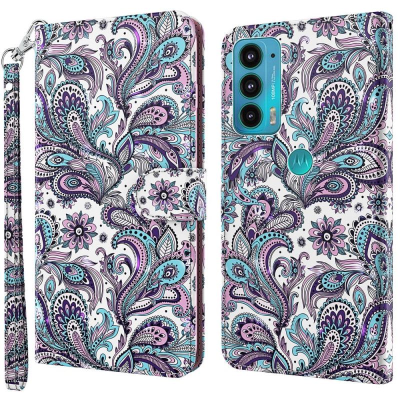 Fliptok Moto E40 / E30 / E20 Paisley