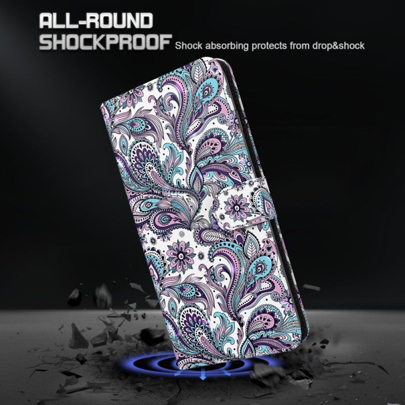 Fliptok Moto E40 / E30 / E20 Paisley