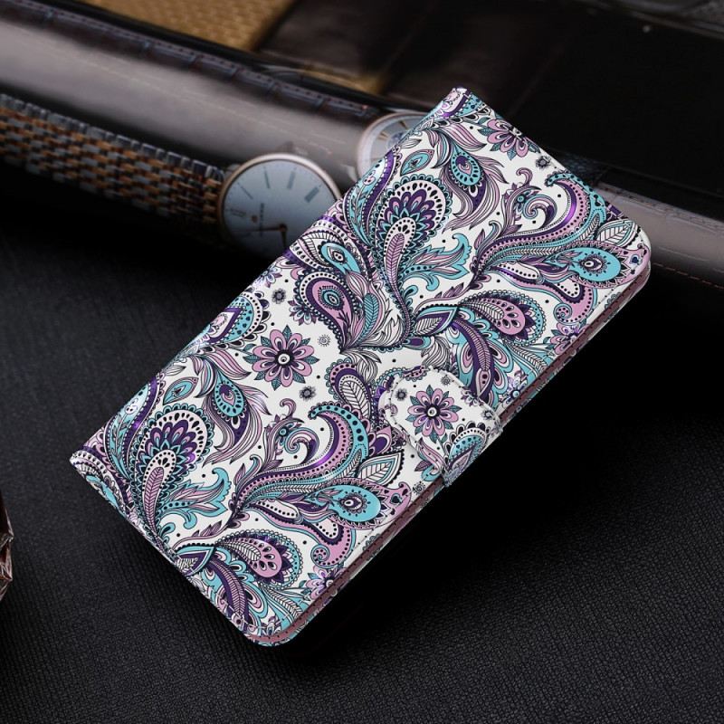 Fliptok Moto E40 / E30 / E20 Paisley