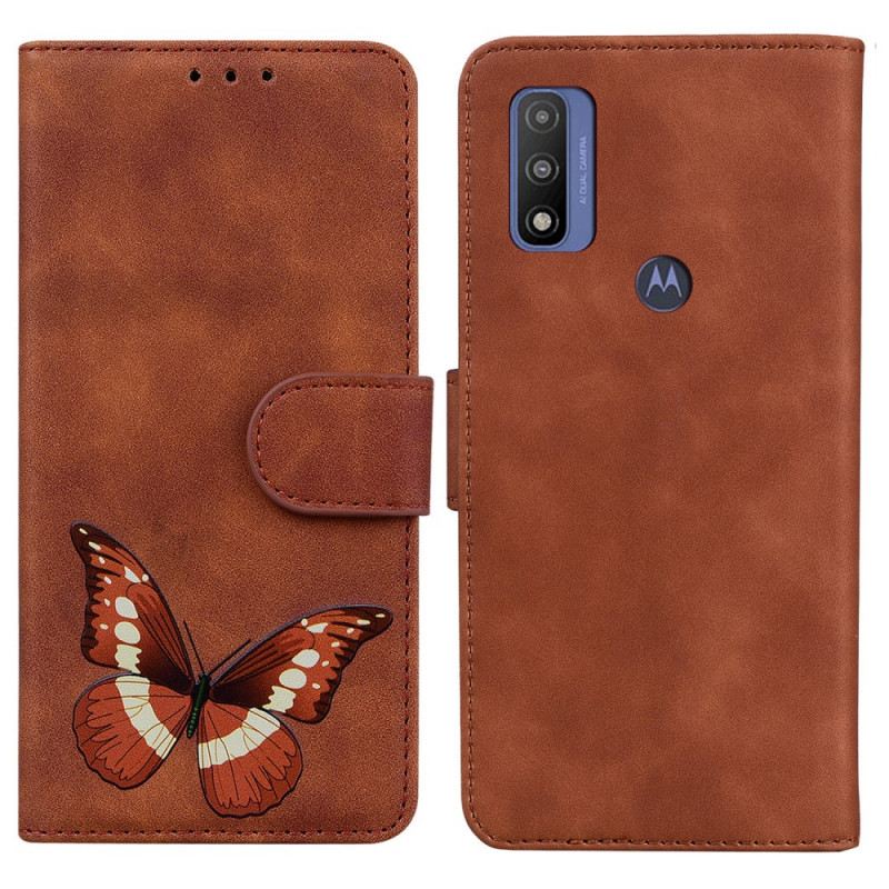 Fliptok Moto E40 / E30 / E20 Skin-touch Butterfly