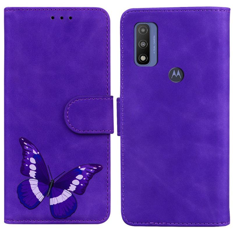 Fliptok Moto E40 / E30 / E20 Skin-touch Butterfly