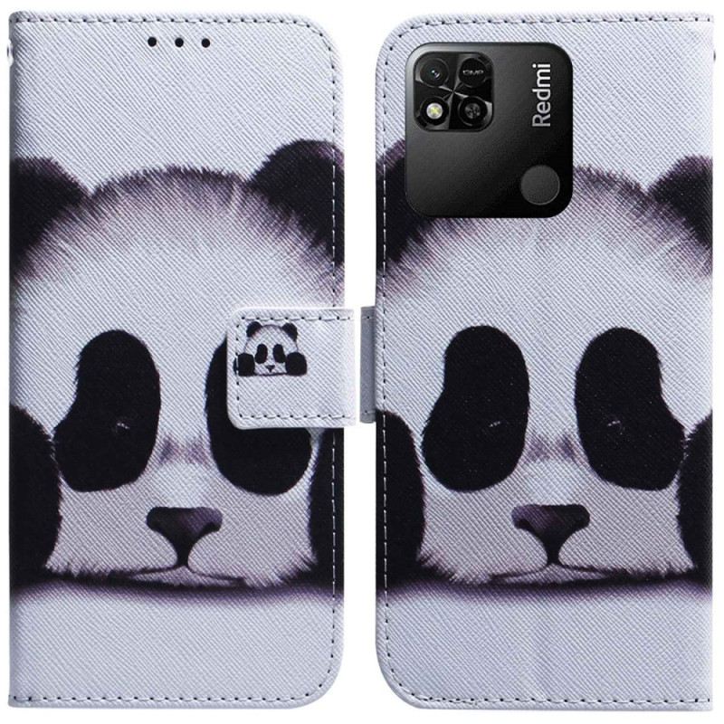 Fliptok / Bőrtok Xiaomi Redmi 10A Panda