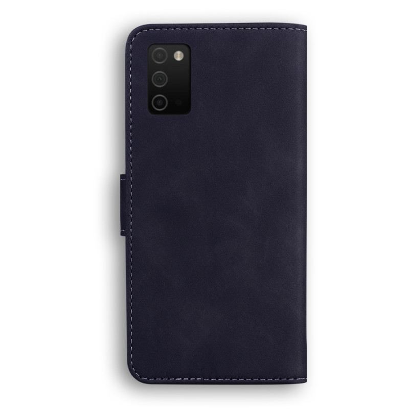 Fliptok / Bőrtok Samsung Galaxy A03s Vintage Couture Bőr Stílus