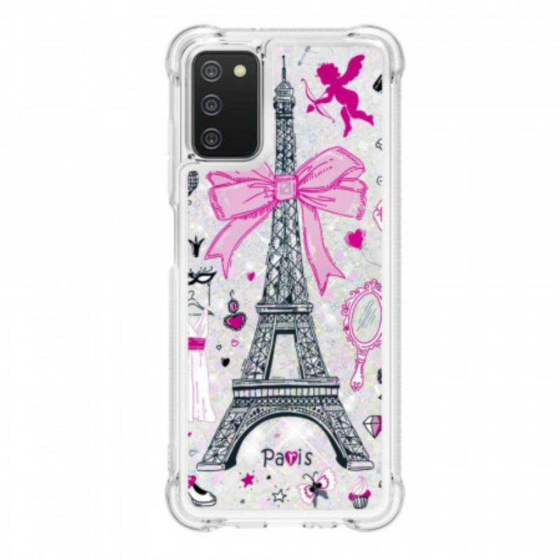 Tok Samsung Galaxy A03s Az Eiffel-torony Flitterei