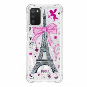 Tok Samsung Galaxy A03s Az Eiffel-torony Flitterei