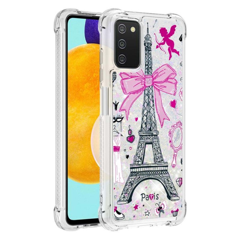 Tok Samsung Galaxy A03s Az Eiffel-torony Flitterei