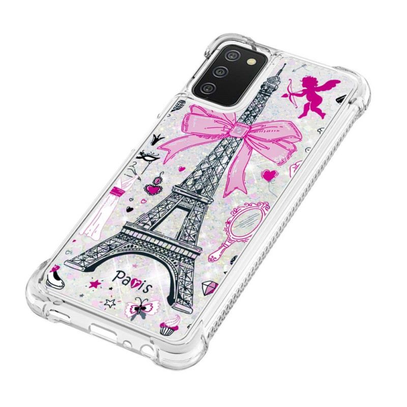 Tok Samsung Galaxy A03s Az Eiffel-torony Flitterei