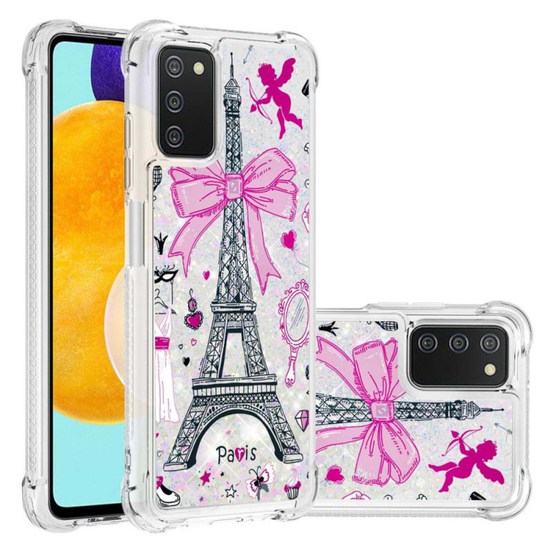 Tok Samsung Galaxy A03s Az Eiffel-torony Flitterei