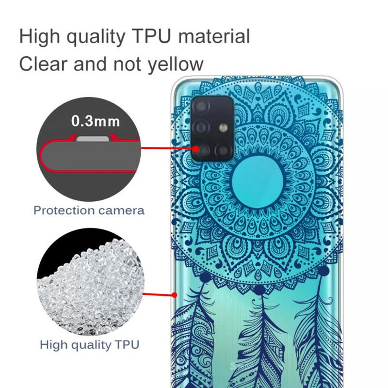 Tok Samsung Galaxy A31 Egyvirágú Mandala