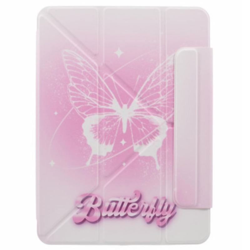 Fliptok iPad Pro 13 (2024) Origami Pink Butterfly