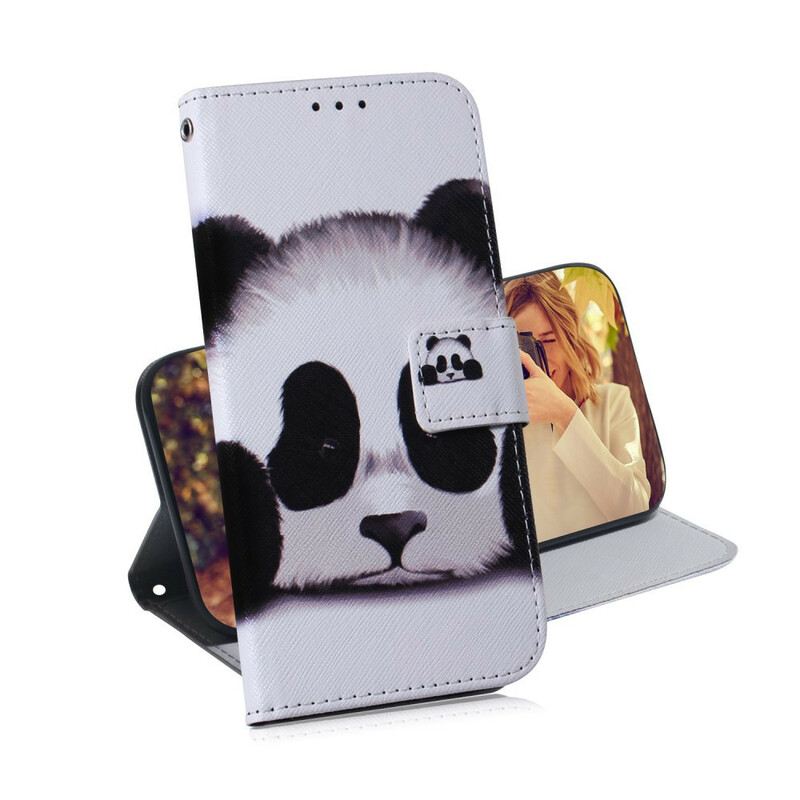 Fliptok / Bőrtok Huawei P Smart 2021 Panda Arc