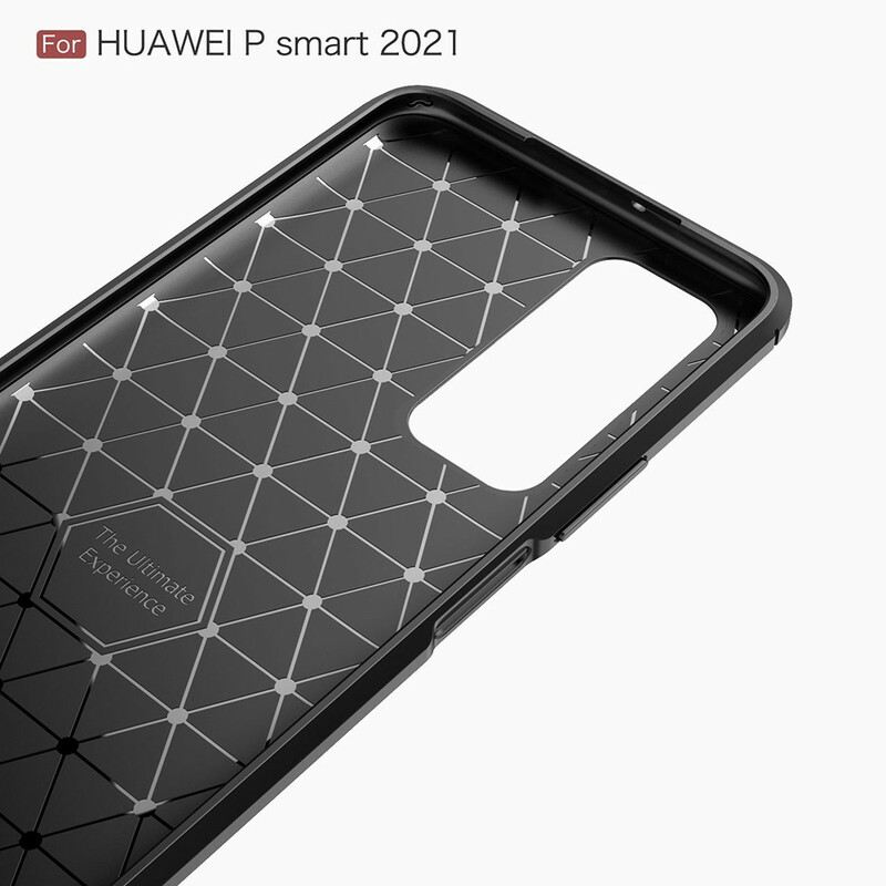 Telefontok Huawei P Smart 2021 Csiszolt Szénszálas