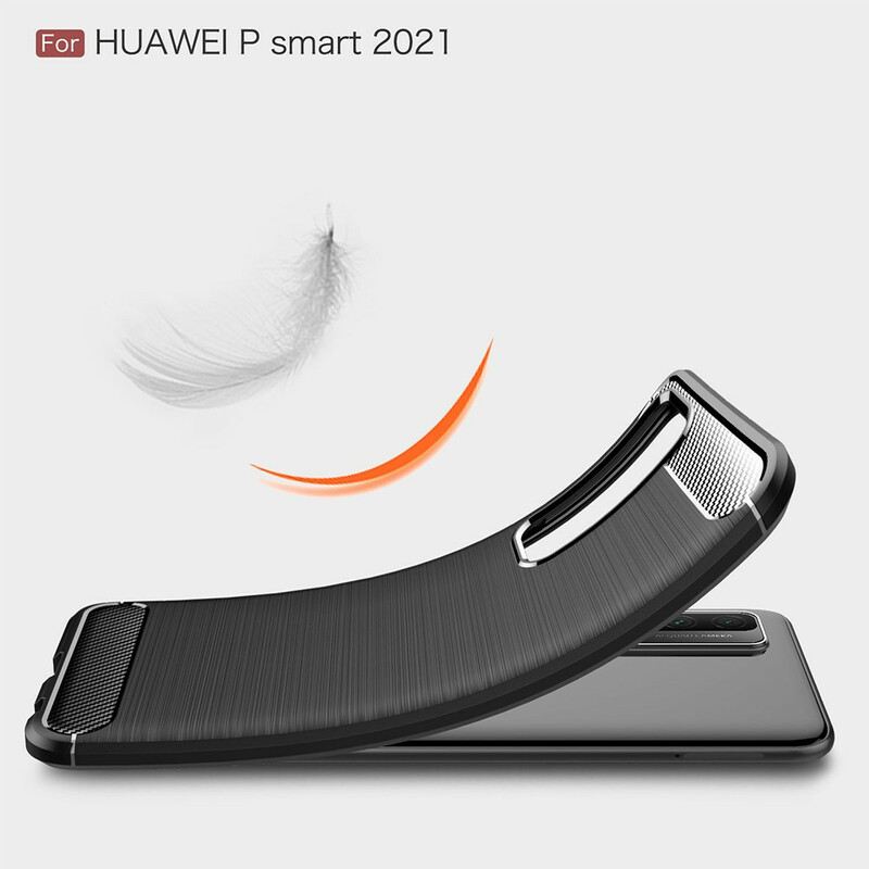 Telefontok Huawei P Smart 2021 Csiszolt Szénszálas