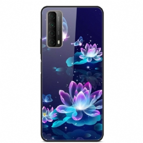 Telefontok Huawei P Smart 2021 Fancy Flowers Edzett Üveg