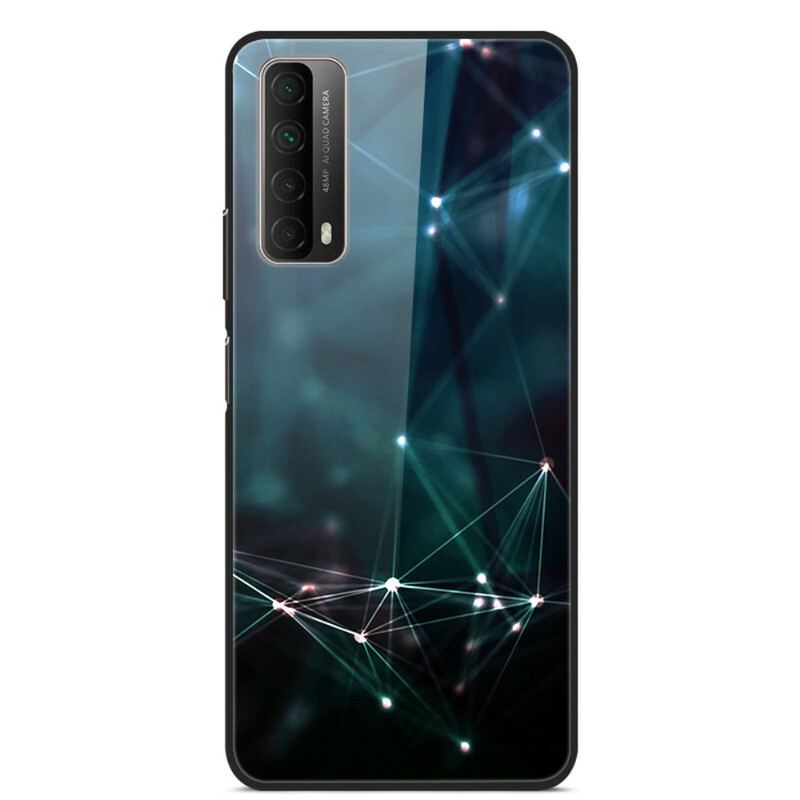 Tok Huawei P Smart 2021 Műselyem Edzett Üveg