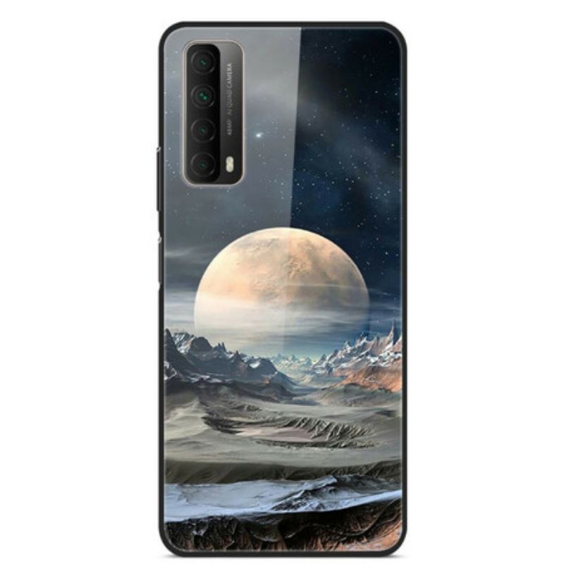 Tok Huawei P Smart 2021 Space Moon Edzett Üveg