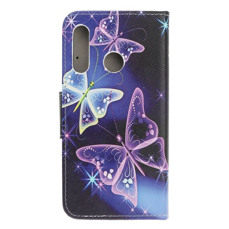 Fliptok / Bőrtok Huawei P Smart Z Neon Pillangók