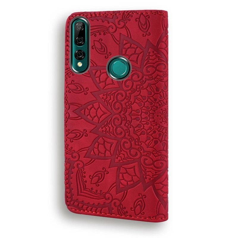 Fliptok Huawei P Smart Z Virágnyomat