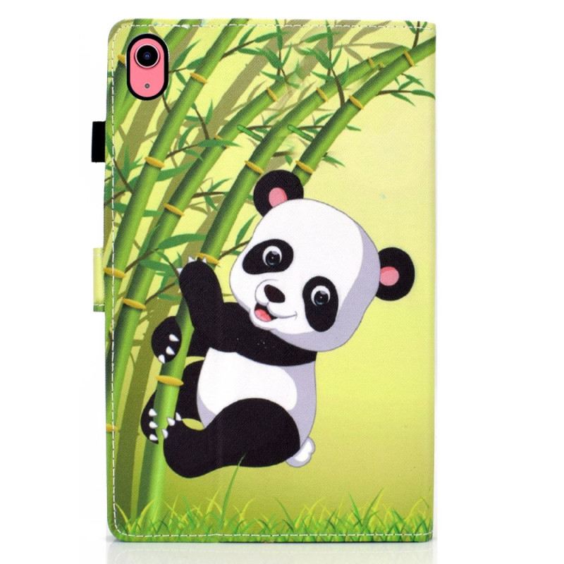 Fliptok / Bőrtok iPad 10.9" (2022) Gourmet Panda