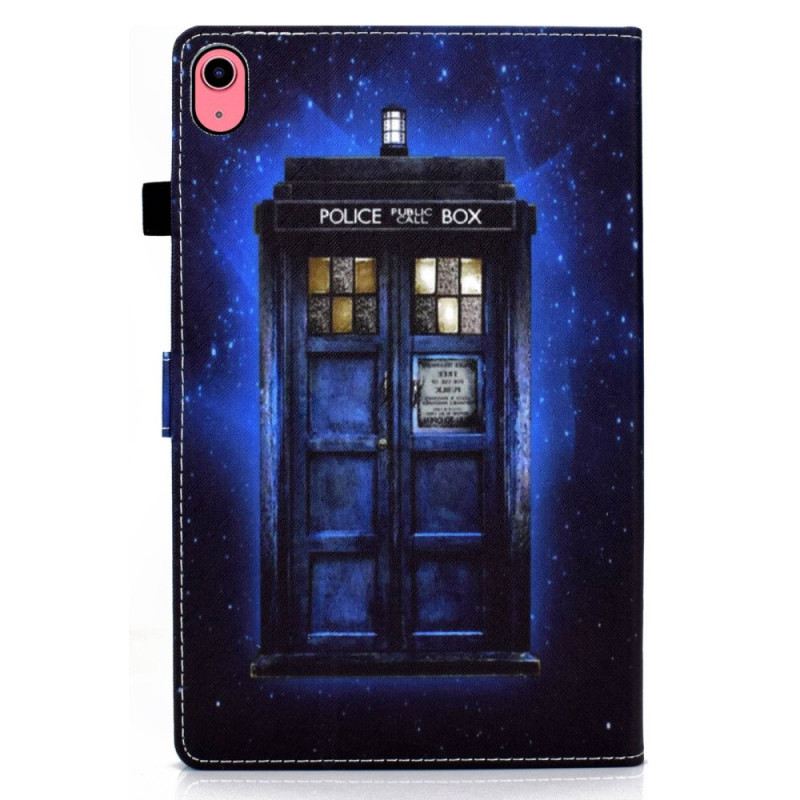 Fliptok / Bőrtok iPad 10.9" (2022) Police Box