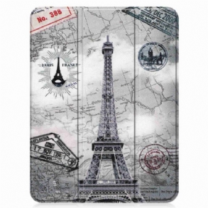 Tok iPad 10.9" (2022) Eiffel-torony Tolltartó