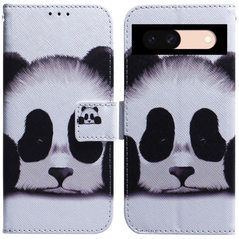 Bőrtok Google Pixel 8a Panda Tok