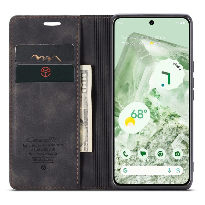 Fliptok Google Pixel 8a Caseme Velúr Hatás