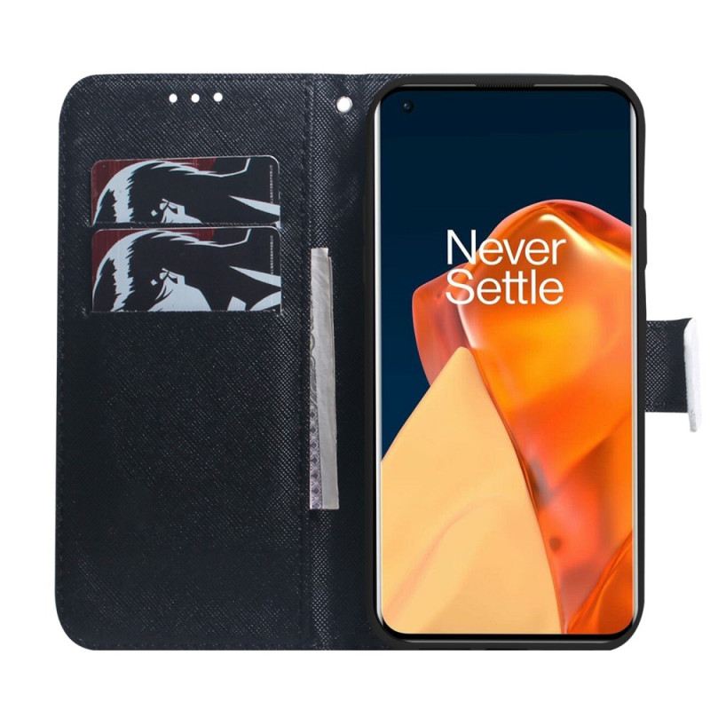 Fliptok / Bőrtok OnePlus Nord CE 2 5G Jövő Farkas