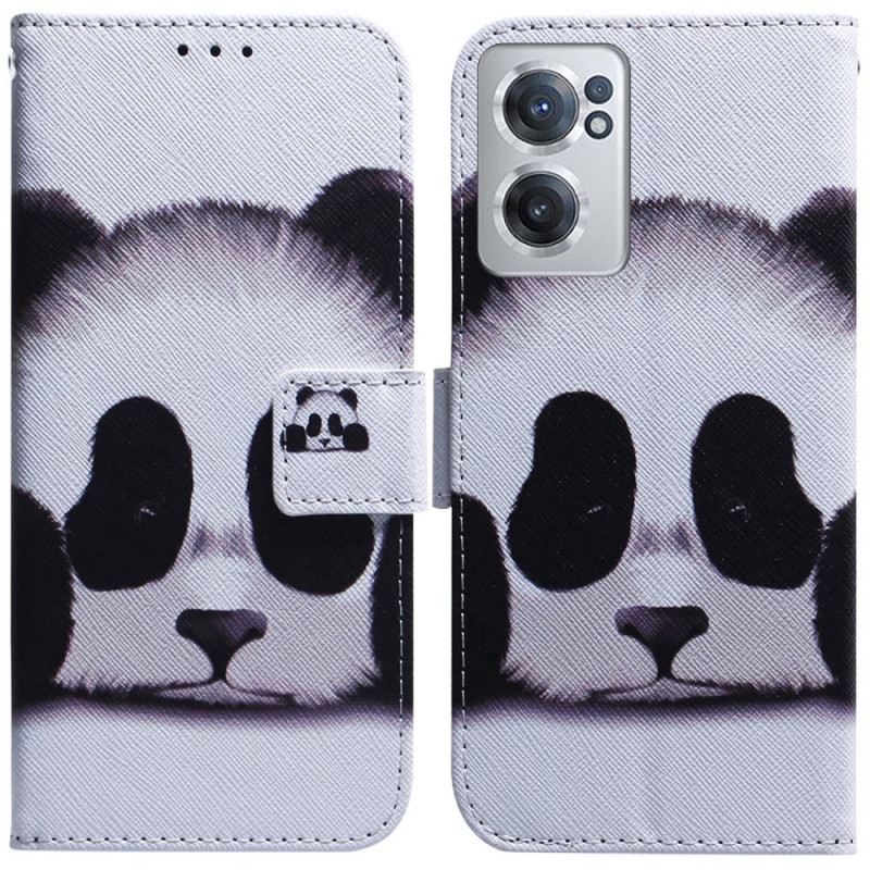 Kinyitható Tokok OnePlus Nord CE 2 5G Szomorú Panda