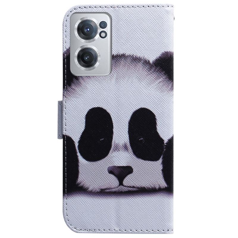 Kinyitható Tokok OnePlus Nord CE 2 5G Szomorú Panda