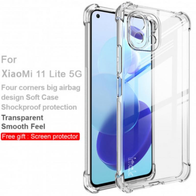 Tok Xiaomi Mi 11 Lite 4G / 5G / 5G NE Átlátszó Selymes Imak