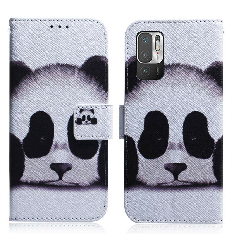 Fliptok / Bőrtok Poco M3 Pro 5G Panda Arc