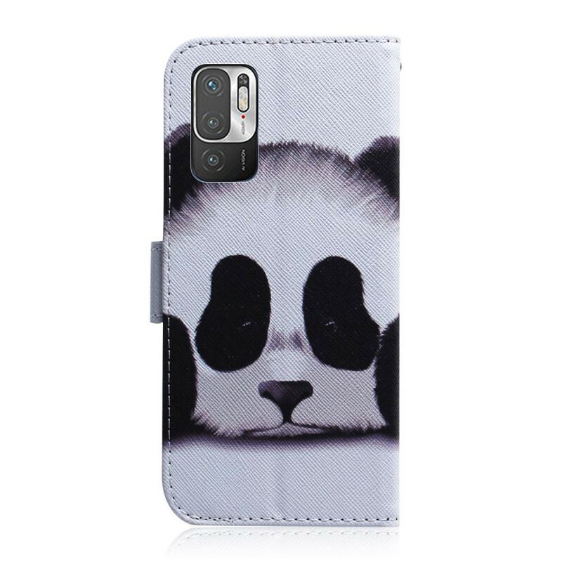 Fliptok / Bőrtok Poco M3 Pro 5G Panda Arc