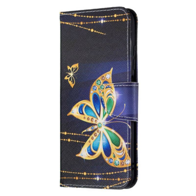 Kinyitható Tokok Poco M3 Pro 5G Magic Butterfly