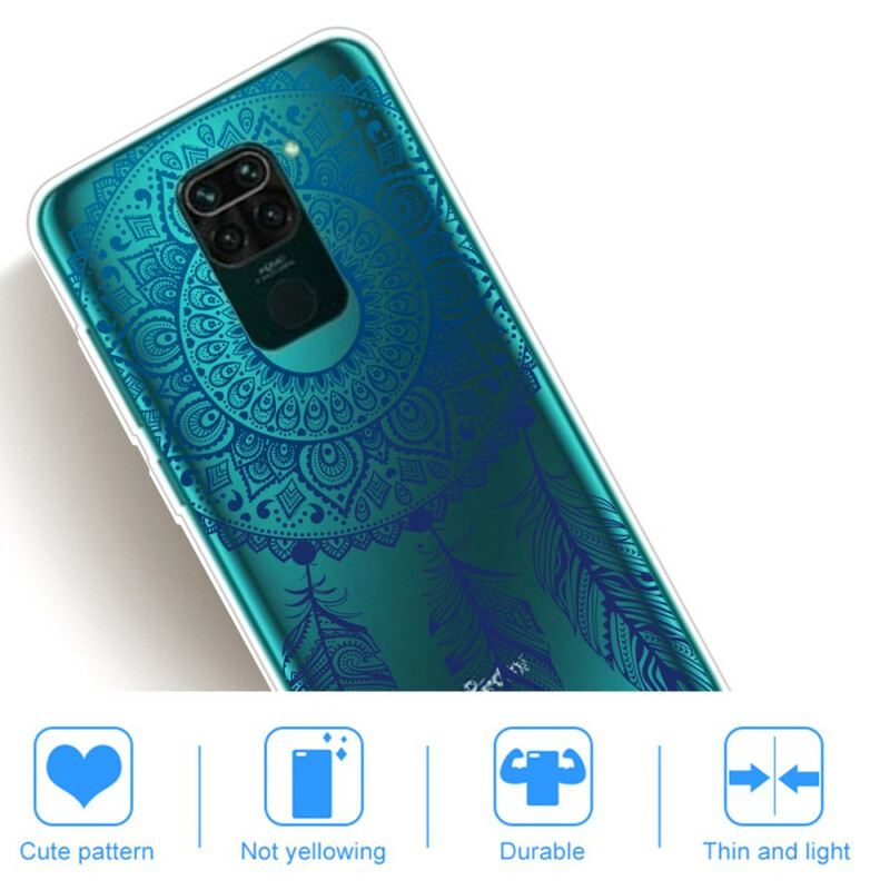 Telefontok Xiaomi Redmi Note 9 Egyvirágú Mandala