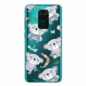 Tok Xiaomi Redmi Note 9 Kis Szürke Pandák