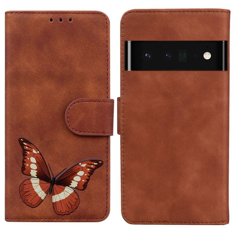 Fliptok Google Pixel 6 Pro Skin-touch Butterfly