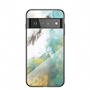 Telefontok Google Pixel 6 Pro Edzett Üveg Márvány