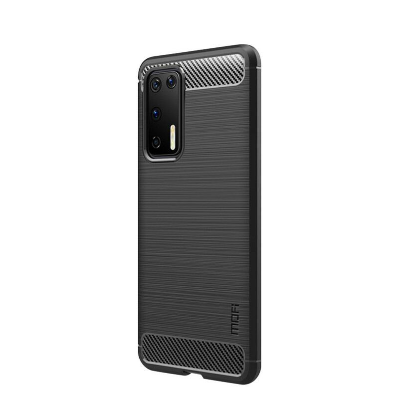 Telefontok Huawei P40 Mofi Szálcsiszolt Szénszálas