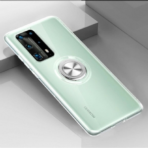 Tok Huawei P40 Átlátszó Egyszerű Fém Gyűrű