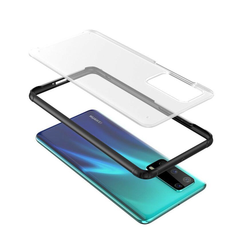 Tok Huawei P40 Hibrid Kialakítású Szilikon Élek