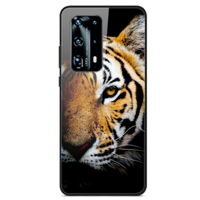 Tok Huawei P40 Reális Tigris Edzett Üveg