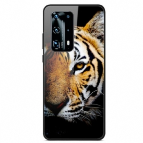 Tok Huawei P40 Reális Tigris Edzett Üveg