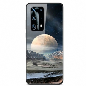 Tok Huawei P40 Space Moon Edzett Üveg