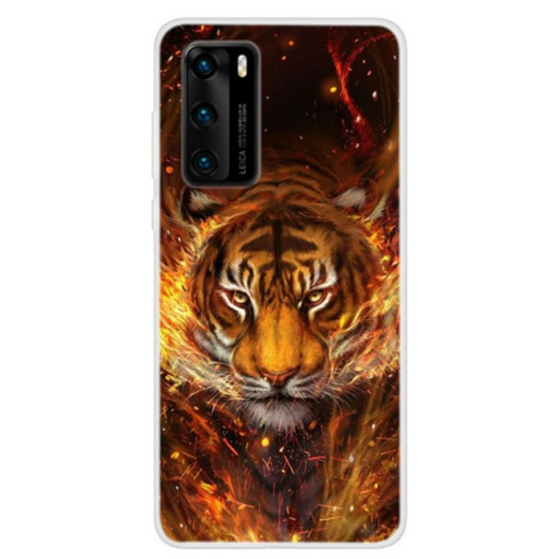 Tok Huawei P40 Tűz Tigris