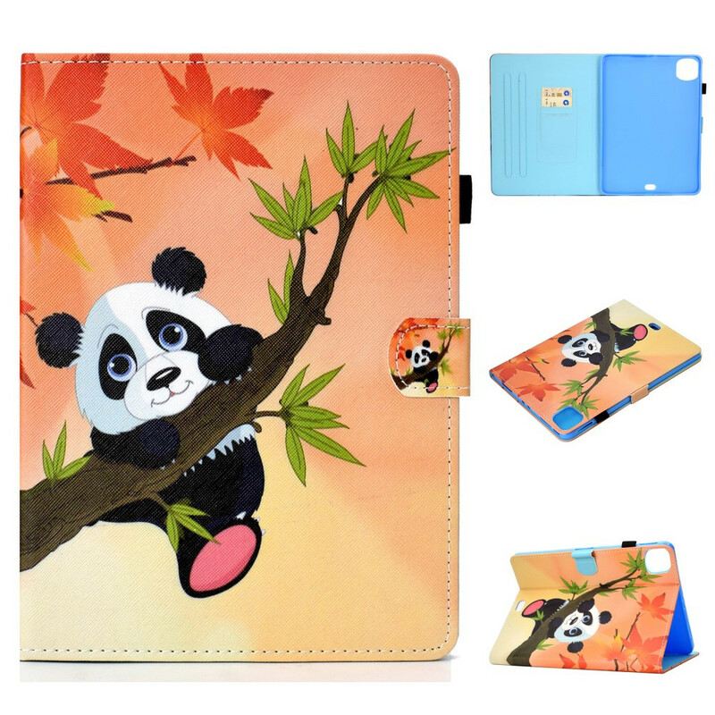 Fliptok / Bőrtok iPad Air (2022) (2020) Aranyos Panda