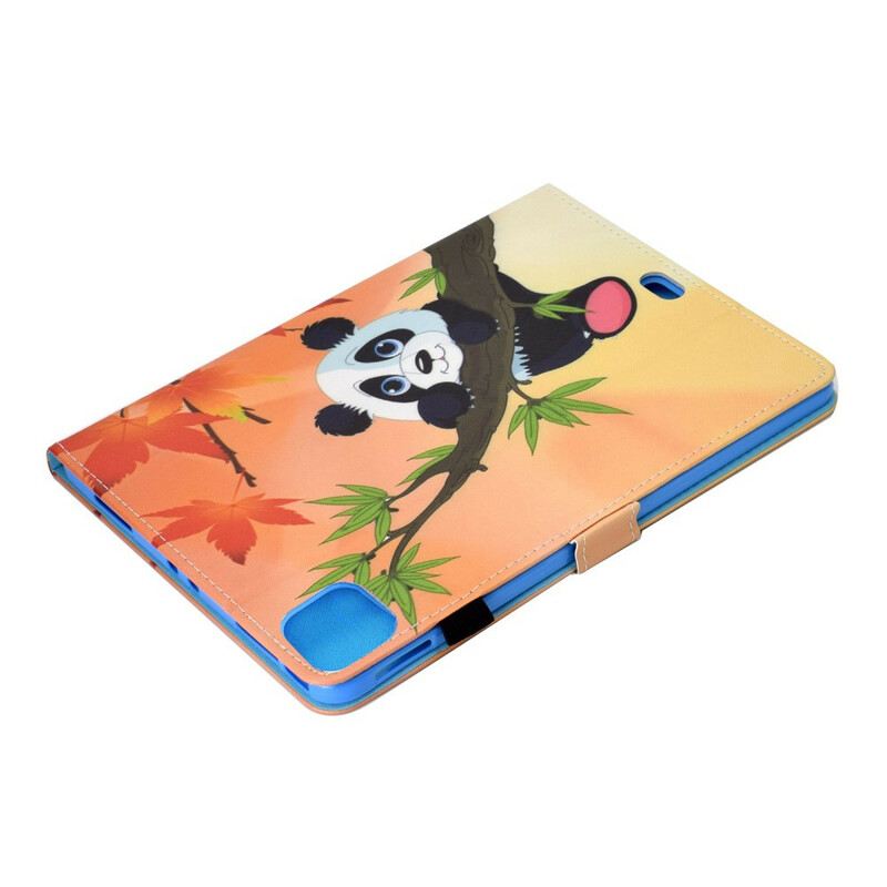 Fliptok / Bőrtok iPad Air (2022) (2020) Aranyos Panda