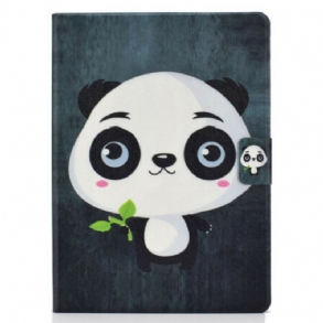 Fliptok / Bőrtok iPad Air (2022) (2020) Baba Panda