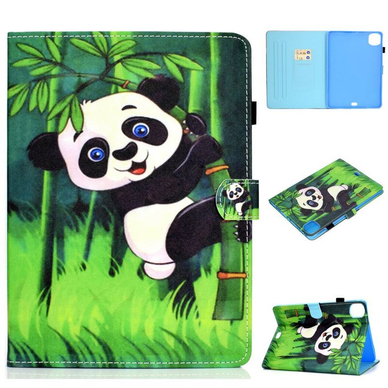 Fliptok / Bőrtok iPad Air (2022) (2020) Panda